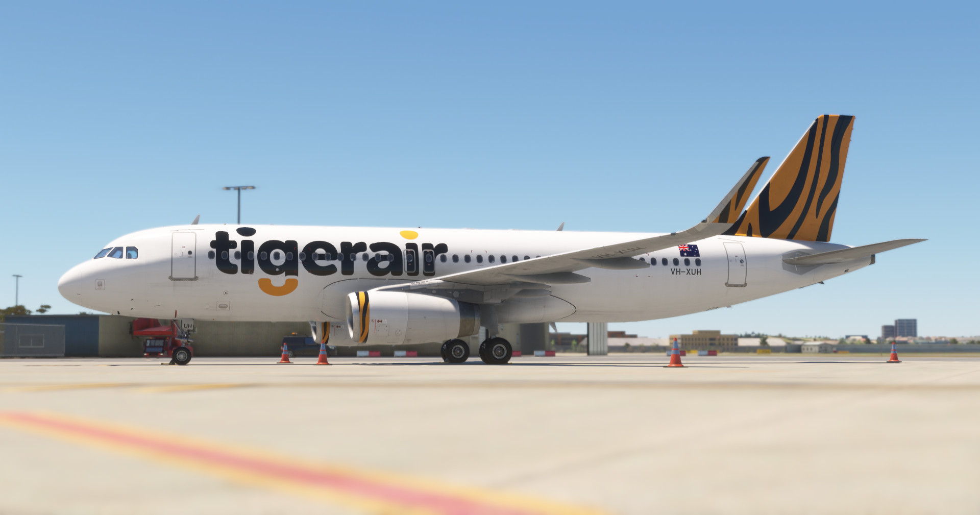 Fenix A320 IAE - Tigerair VH-XUH Sharklets [4K] - Aircraft