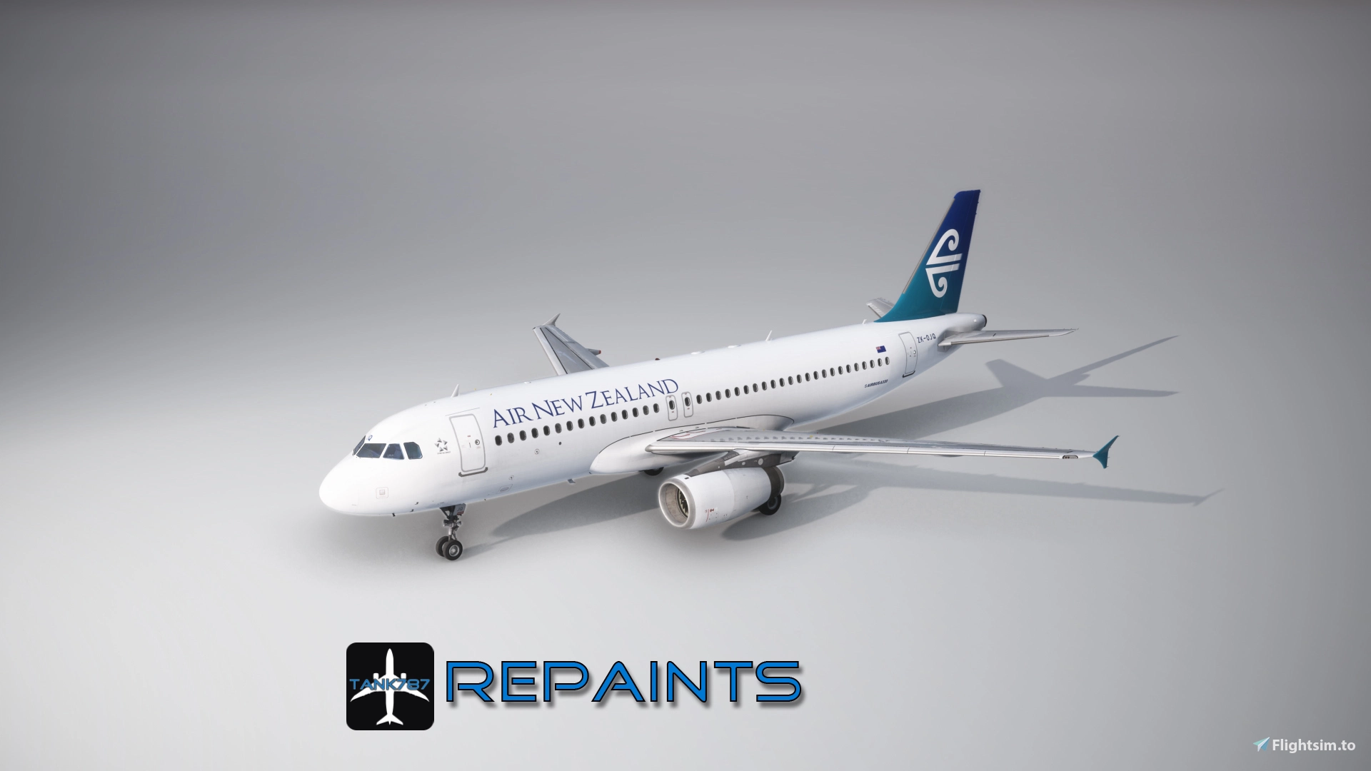 Fenix A320 IAE - Air New Zealand ZK-OJQ [4K] - Aircraft Liveries
