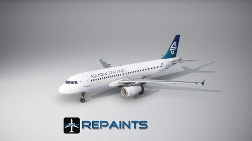 Fenix A320 IAE - Air New Zealand ZK-OJQ [4K]