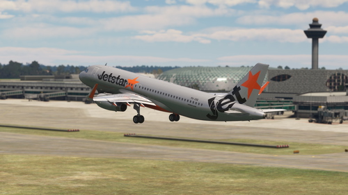 Fenix A320 IAE Jetstar Asia 8K & 4K with Sharklets and Wingtip Fences Pack