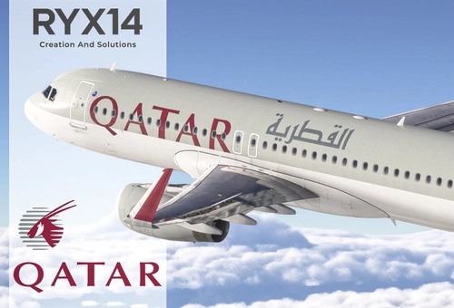 Qatar Airways [Package] w/Cabin Fenixsim A320