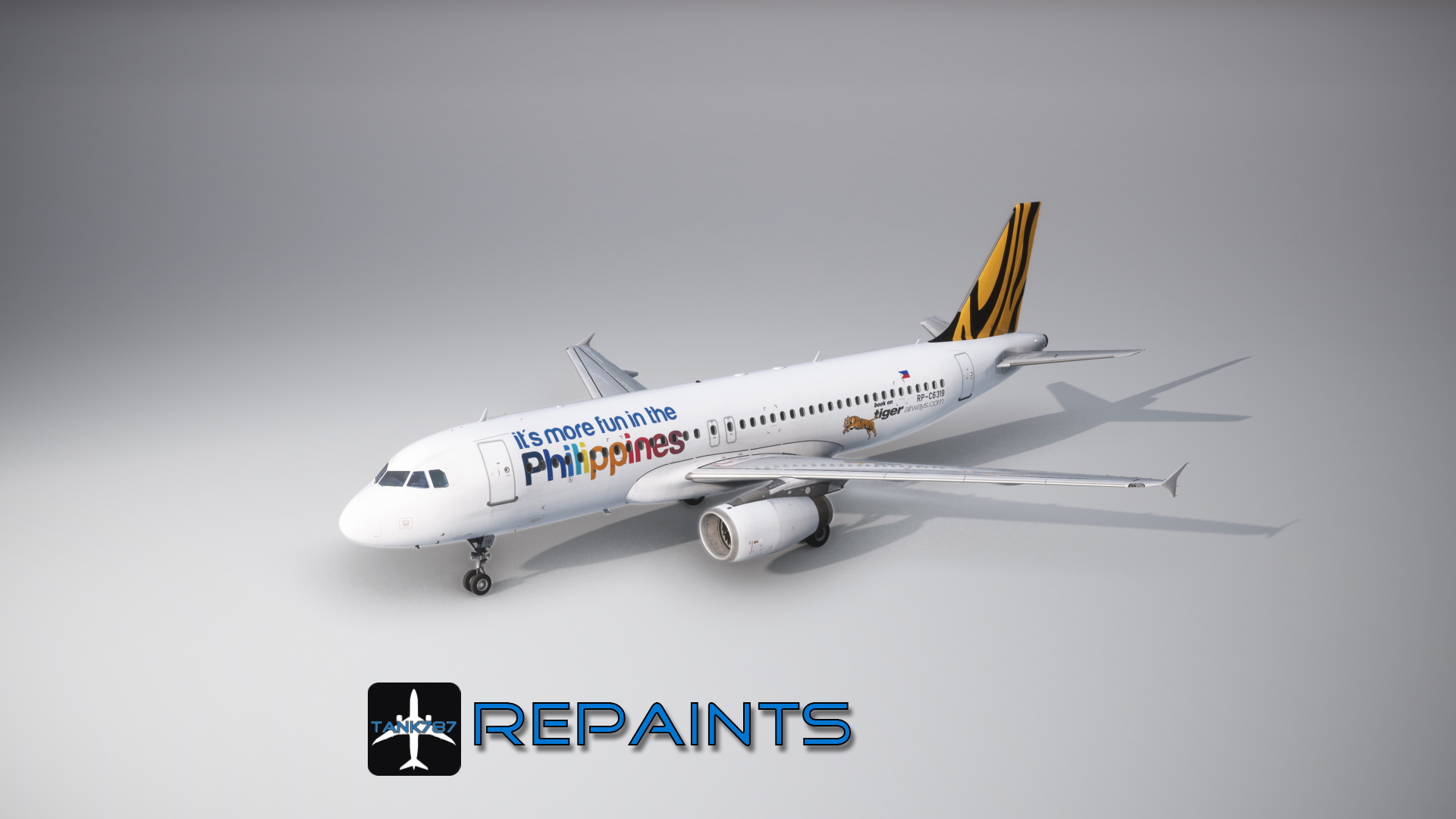 Fenix A320 IAE - Tiger Airways Philippines - RP-C6139 [4K