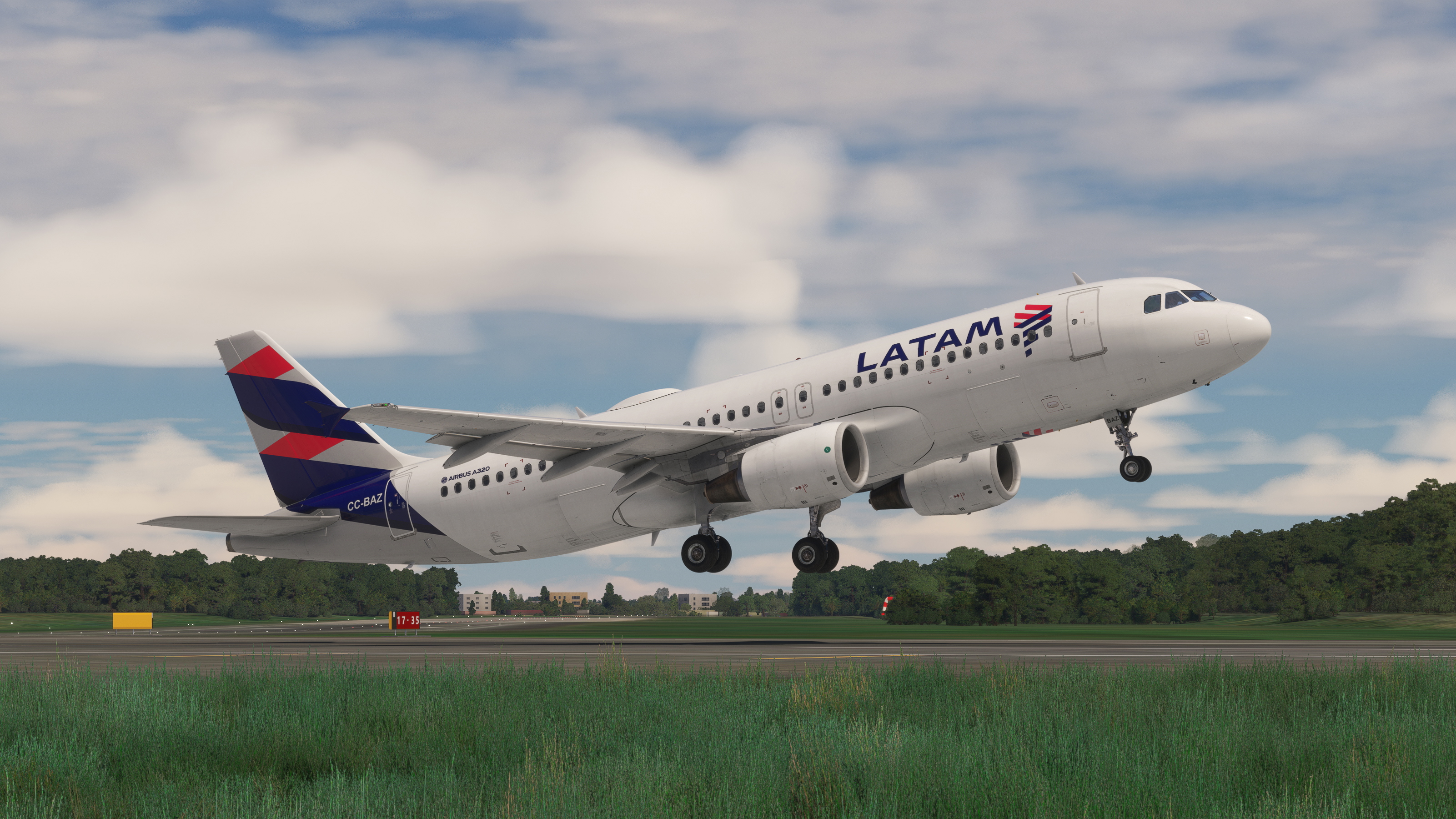 Fenix A320 LATAM Airlines | CC-BAZ | 8K & 4K - Image 1