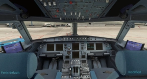 Fenix A320 Real Color Cockpit thumbnail 1