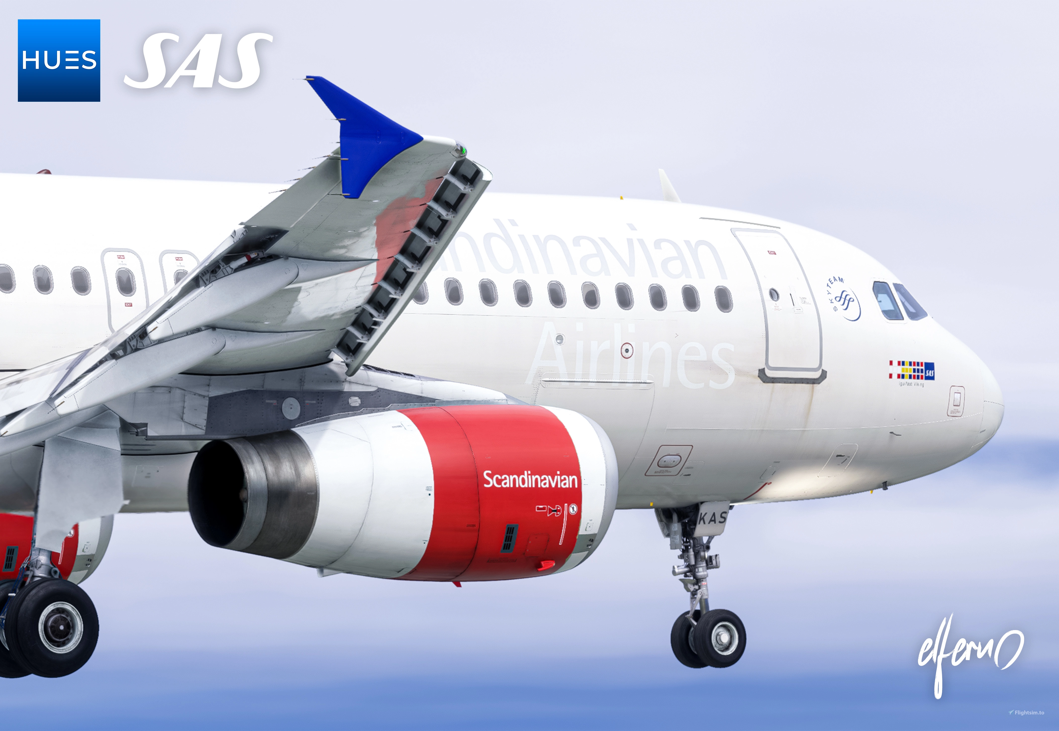 HUES | SAS Sky Team | Fleet Package | Hybrid 8/4K | w/Cabin - Image 1