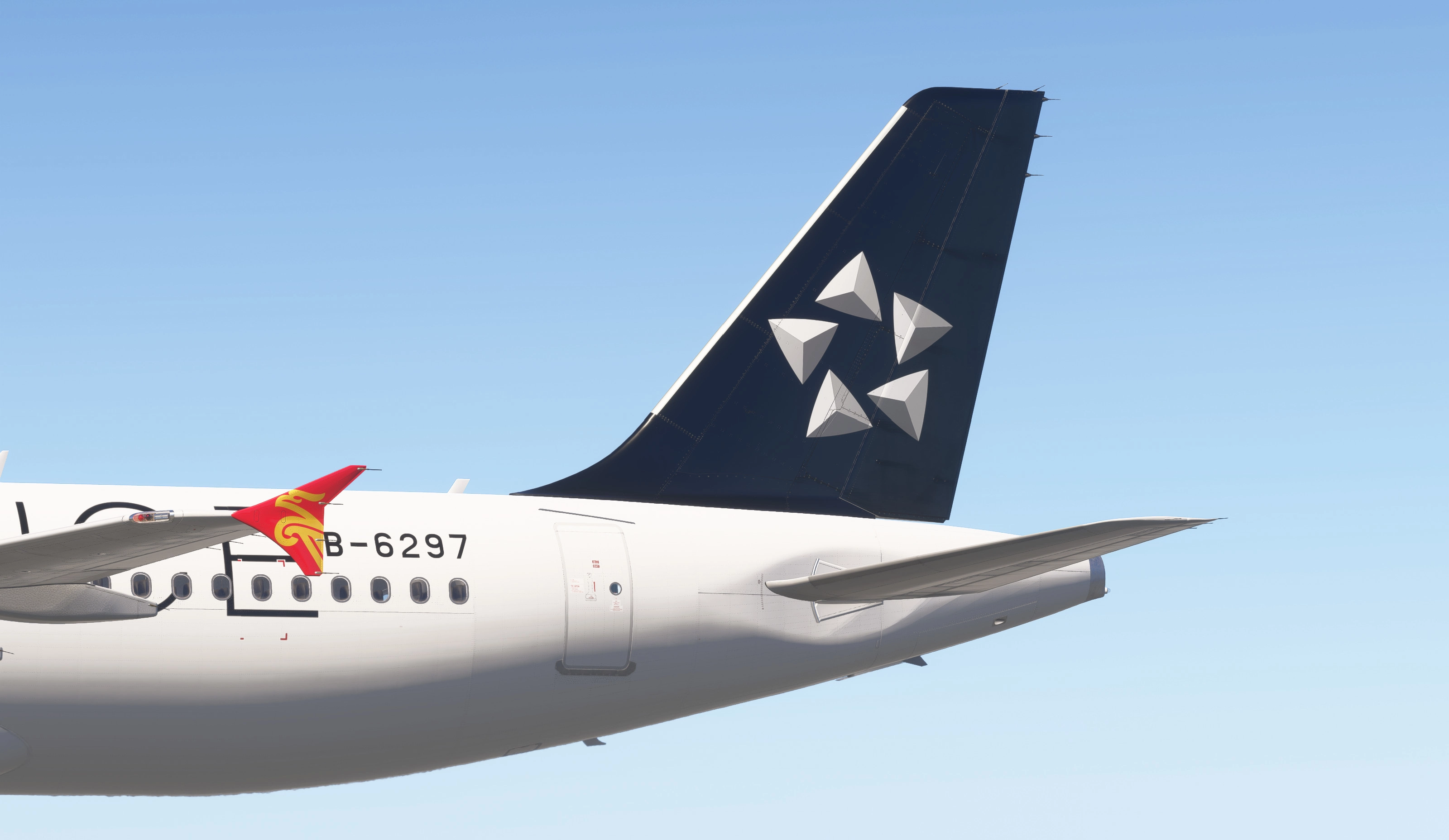 Fenix A320 Shenzhen Airlines B-6297 Star Alliance - Aircraft