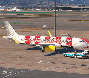 Fenix A320 SL | Vueling Athletic Club EC-LUO | 8k + Cockpit Decals + Cabin thumbnail 8