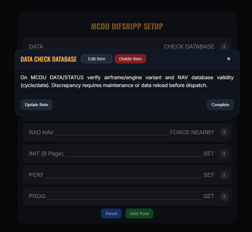 Fenix A320 Smart Checklist para Microsoft Flight Simulator | MSFS