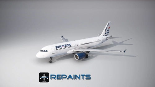 Fenix A320 CFM - Strategic Airlines LX-STA [4K]
