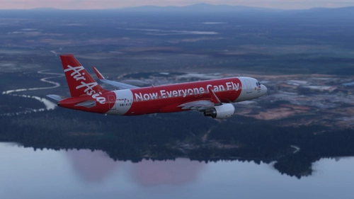 Fenix A320 V2 - Air Asia Malaysia (9M-AJZ)