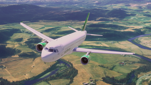 Fenix A320 v2 | Widerøe | LN-WEB (Fictional) 8K