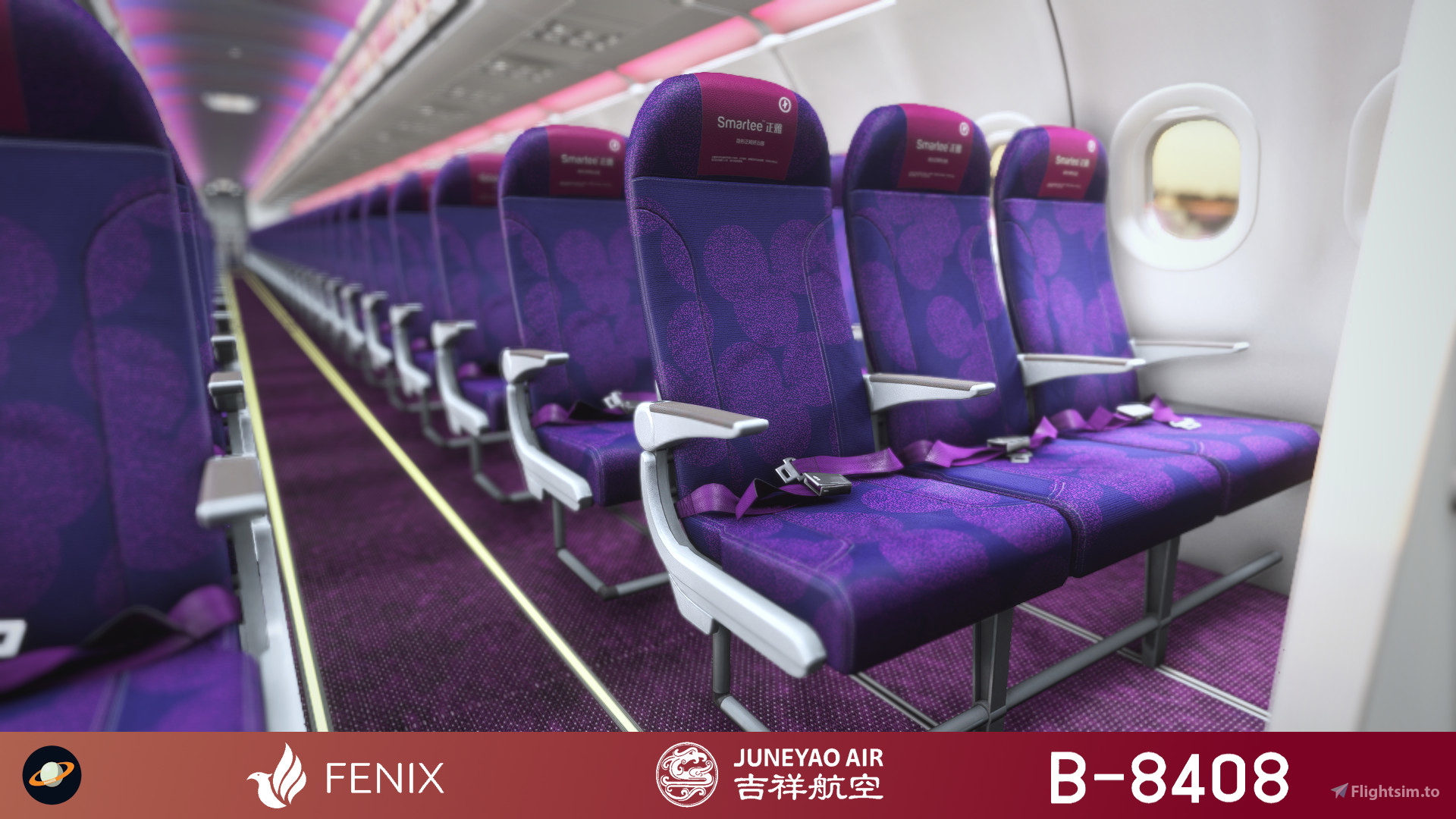 Fenix A320 [v2]- CFM Juneyao Air 吉祥航空B-6572 / B-8408 (Sharklet