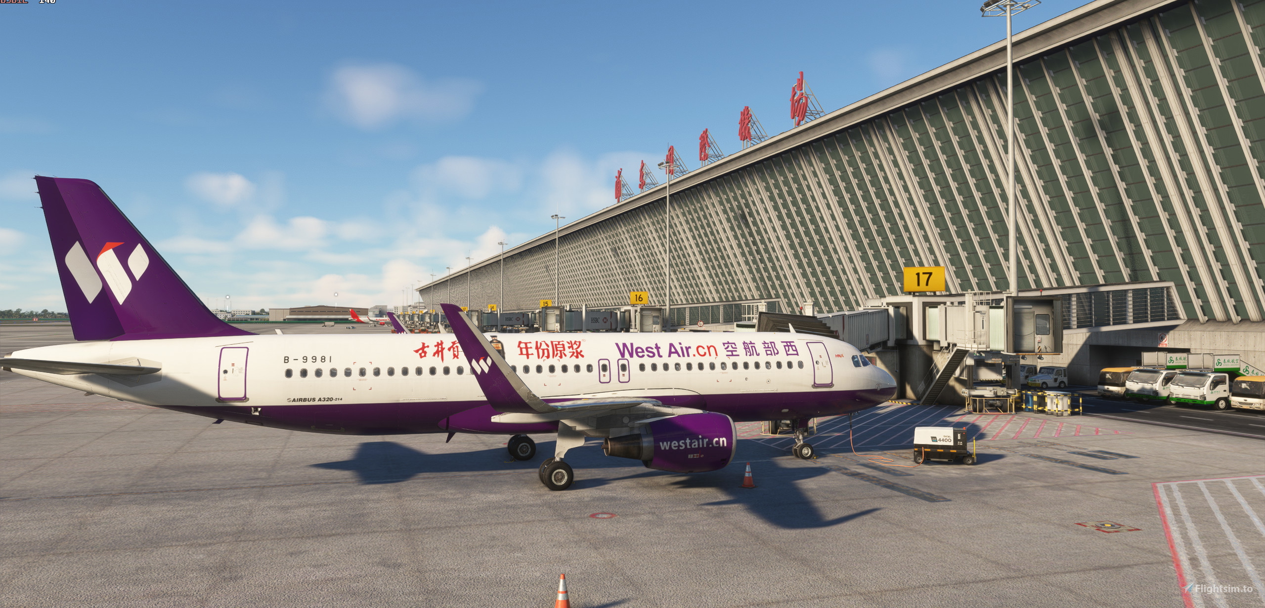 Fenix A320 V2 CFM 西部航空West Air（古井贡酒）B-9981 8K - Aircraft