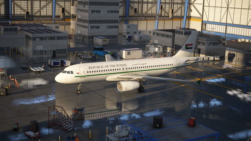 Fenix A320 V2 Republic of The Sudan  [A6-EIP] - 4K