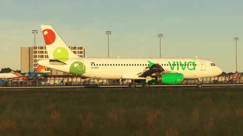 Fenix A320 V2 VivaAerobus (LZ-DCU- New Livery) (12K)