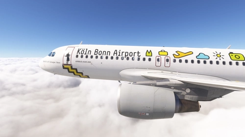 Fenix A320 v2 /w cabin Germanwings - Cologne Bonn Airport (D-AIPH)