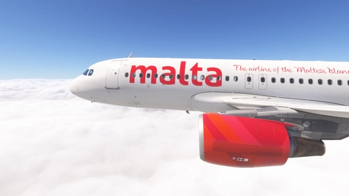 Fenix A320 /w cabin KM Malta 9H-AEP & 9H-NEB [8K]