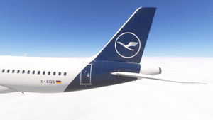  Fenix A320 v2 /w cabin Lufthansa (D-AIZP) [4K][8K] thumbnail 2
