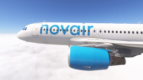 Fenix A320 v2  /w cabin Novair (SE-RDO)