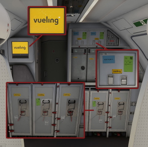 Fenix A320 WL | Vueling 'Cantabria Infinita' EC-KLB | 8k + Cockpit Decals + Cabin thumbnail 4
