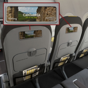 Fenix A320 WL | Vueling 'Cantabria Infinita' EC-KLB | 8k + Cockpit Decals + Cabin thumbnail 8