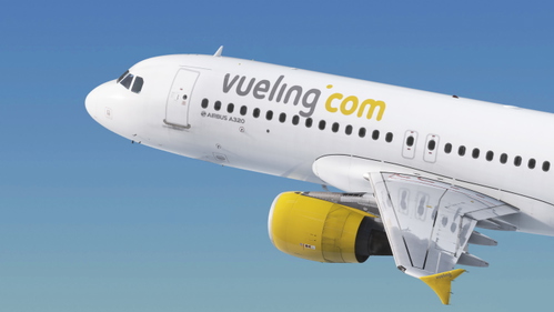 Fenix A320 WL | Vueling 'Standard' EC-LLJ | 8k + Cockpit Decals + Cabin