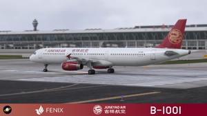Fenix A321 - Juneyao Air 吉祥航空 B-1001 (IAE) / B-1645 (CFM) with cabin 8K thumbnail 5