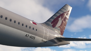 Fenix A321  IAE Qatar Airways A7-ADS 8K & 4K thumbnail 3