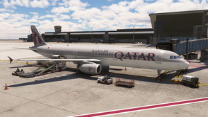 Fenix A321  IAE Qatar Airways A7-ADS 8K & 4K thumbnail 4