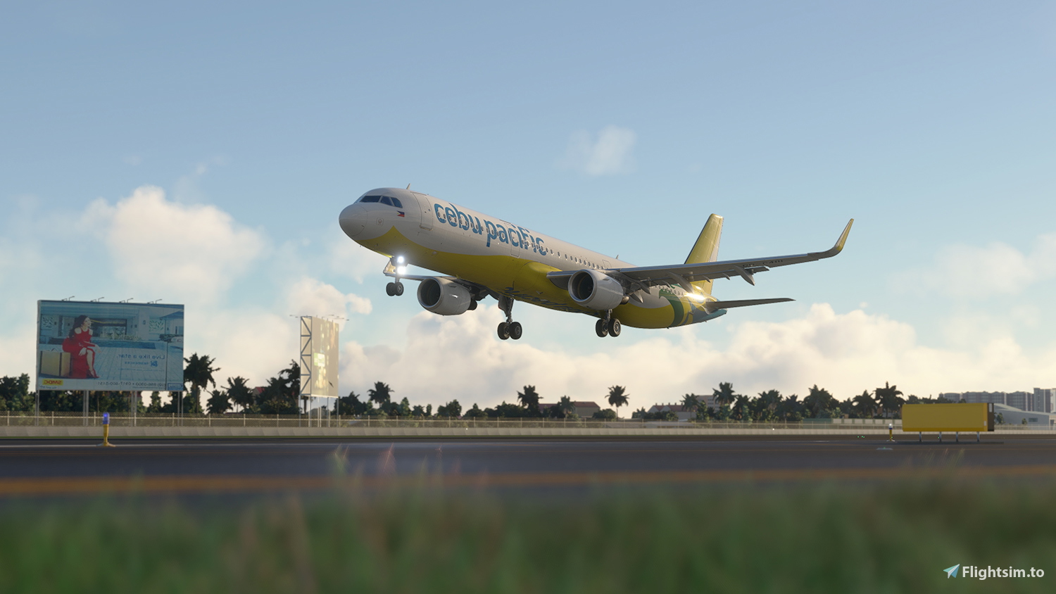 MSFS 2024 Fenix A321 SL Cebu Pacific Air RP-C4111 with Cabin Interior  8K - Image 1