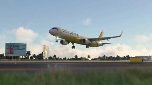MSFS 2024 Fenix A321 SL Cebu Pacific Air RP-C4111 with Cabin Interior 8K