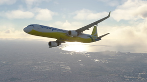 MSFS 2024 Fenix A321 SL Cebu Pacific Air RP-C4111 with Cabin Interior  8K thumbnail 5