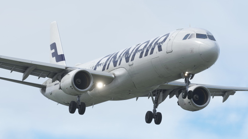 Fenix A321 CFM — Finnair OH-LZE w/ cabin (2025) [4K/8K]