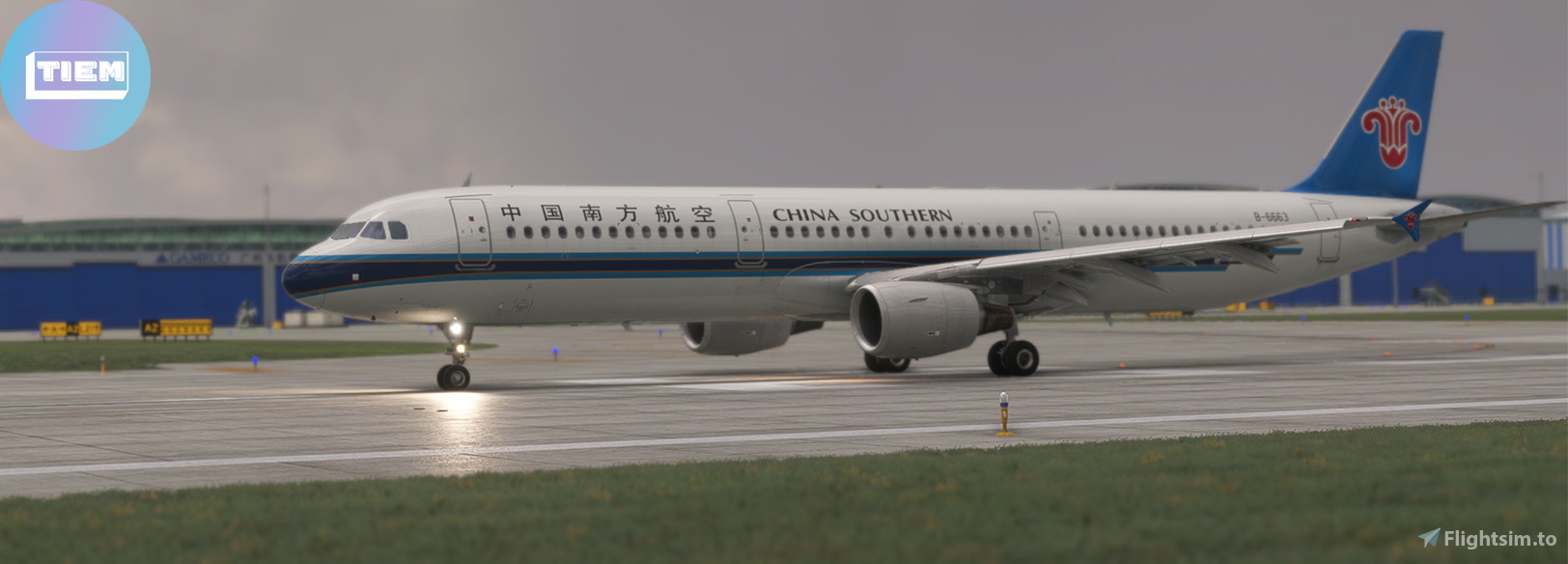 Fenix A321 - CFM-China Southern with cabin 中国南方航空B