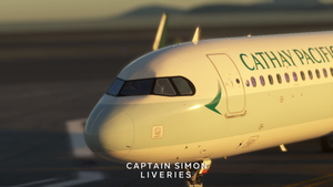 Fenix A321 CFM SL Cathay Pacific (B-HPE) | Requested | With Cabin thumbnail 2