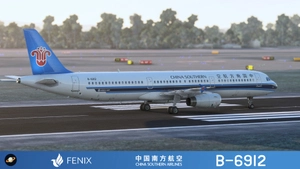 Fenix A321- IAE China Southern 中国南方航空 B-6912 with cabin 8K thumbnail 6