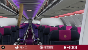 Fenix A321 - Juneyao Air 吉祥航空 B-1001 (IAE) / B-1645 (CFM) with cabin 8K thumbnail 10
