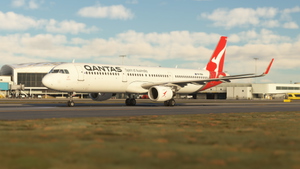 Fenix A321 Qantas 2016 VH-OGA 8K & 4K with Sharklets thumbnail 2