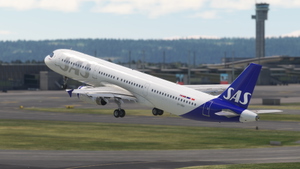 Fenix A321 IAE SAS Scandinavian Airlines OY-KBH 8K & 4K thumbnail 1