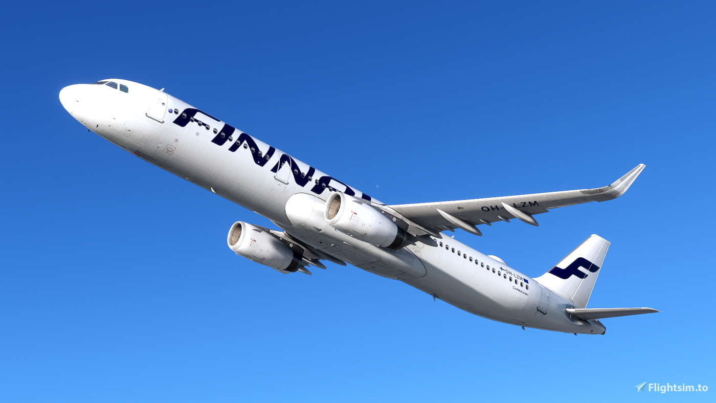 Fenix A321 IAE SL Finnair (OH-LZM) for Microsoft Flight Simulator | Feed