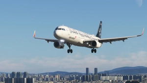 Fenix A321 Sharklet | Asiana Airlines Livery Pack - HL8004, HL8018, HL8038 & HL8071 (Star Alliance) thumbnail 4