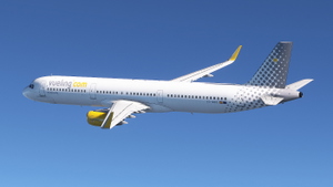 Fenix A321 SL | Vueling EC-MOO | 8k + Cockpit Decals + Cabin thumbnail 1