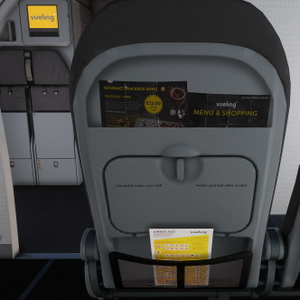 Fenix A321 SL | Vueling EC-MOO | 8k + Cockpit Decals + Cabin thumbnail 9
