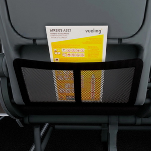 Fenix A321 SL | Vueling EC-MOO | 8k + Cockpit Decals + Cabin thumbnail 10