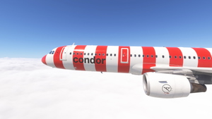 Fenix A321 /w cabin complete Condor Stripes Fleet [4K] [8K] thumbnail 1
