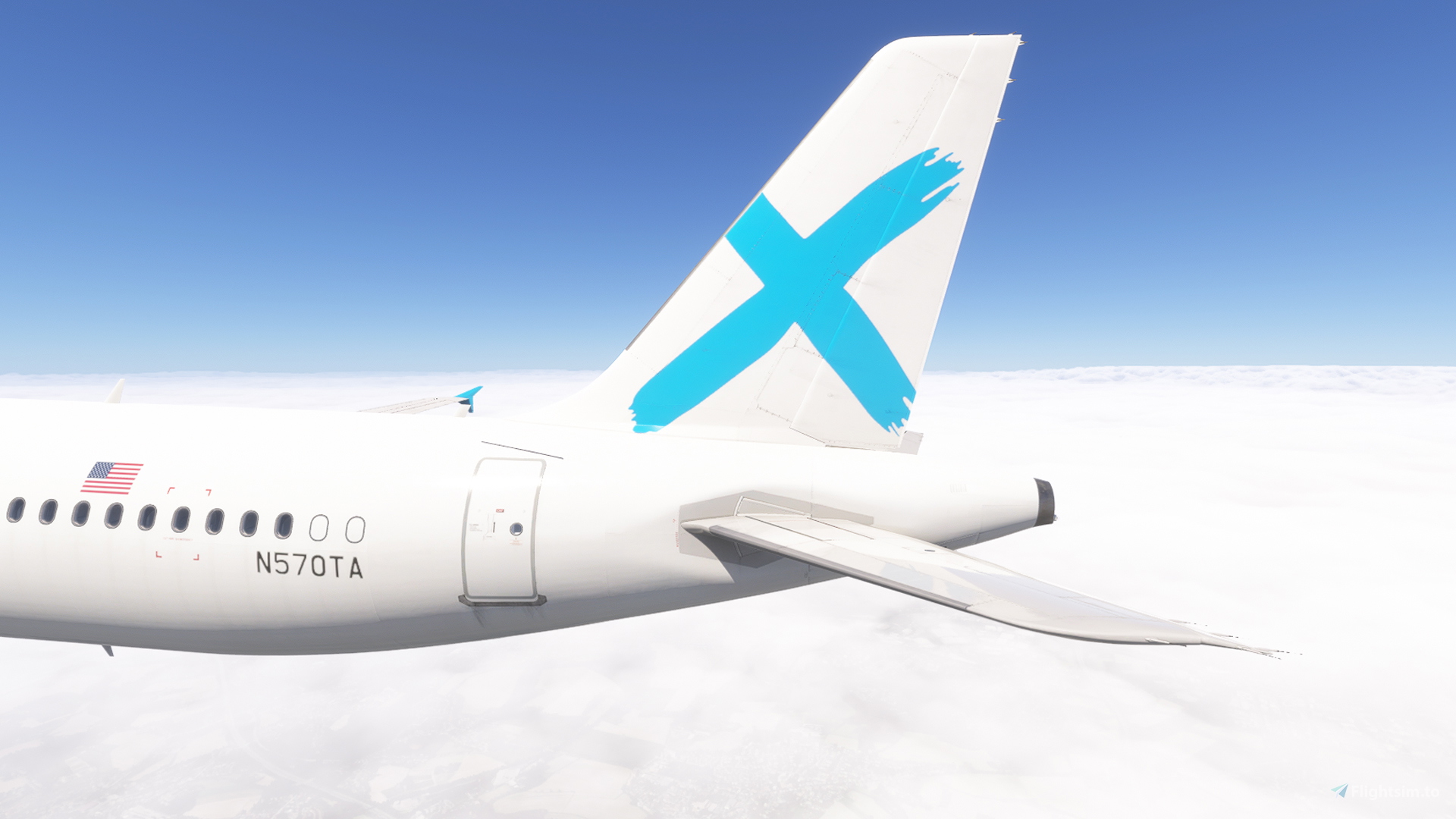 Fenix A321 /w cabin Global Crossing Airlines N570TA [8K] for