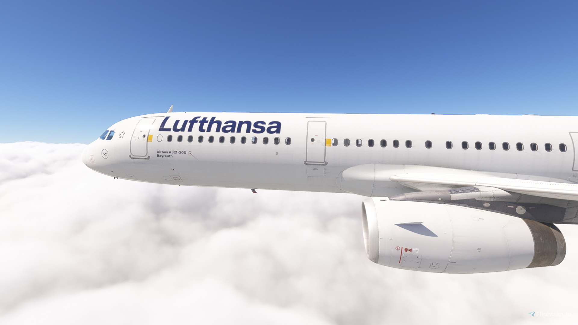 Fenix A321 /w cabin Lufthansa new design complete fleet + Fanhansa