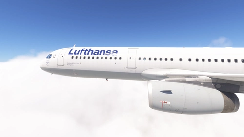 Fenix A321 /w cabin Lufthansa old design complete fleet + Star Alliance + Maus livery [8K][4K]