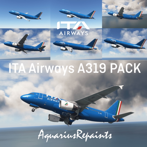 FENIX Airbus A319-111/112 ITA Airways Pack 8K 