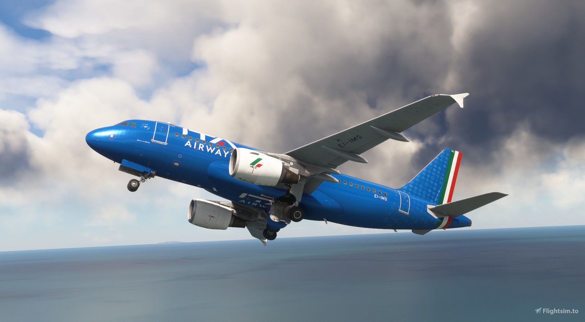 アリタリア航空A I R B U S  Ａ319 Airbus A319